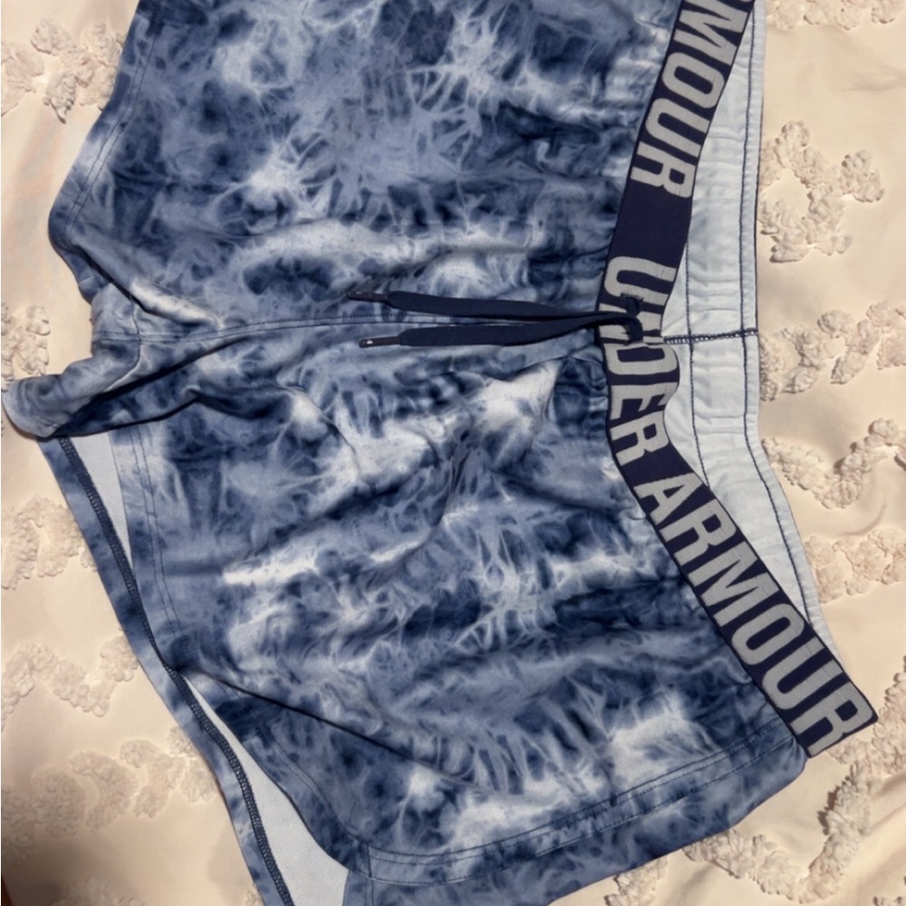 Under Armour Navy Tie-Dye Shorts